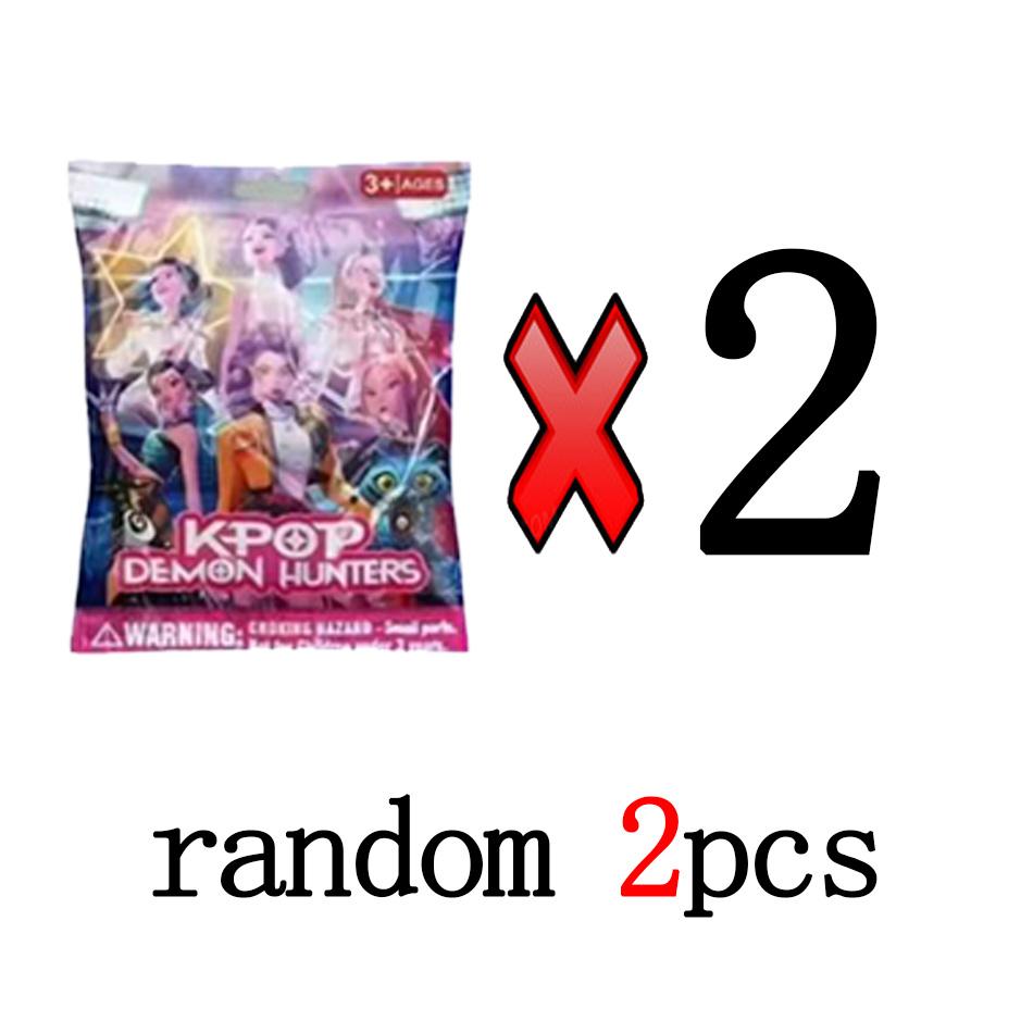 Anime Kpop Demon Hunters blind box Action Figure Ranimeumi Mira Zoey Sussy Phone Decor Model for Kids gift