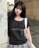 BAUF Star Puffed Slim Fit T-Shirt [Charcoal]