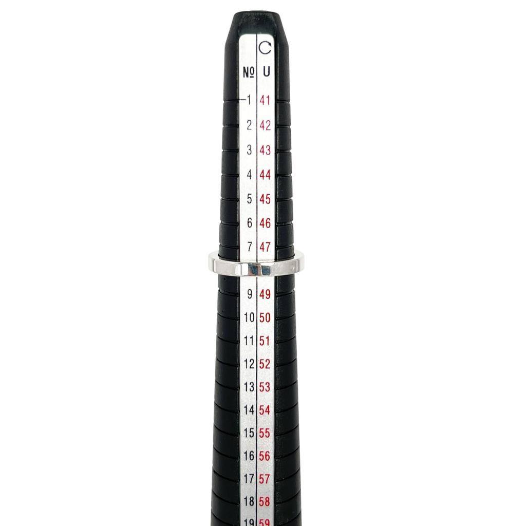 HERMES Ring Ever Chaine D'ancle PM Silver SV925 Women 48 Used