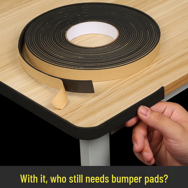 Thickened Single-Sided EVA Foam Tape: Anti-Rattle, Silent Bed Creak & Board Noise Strip