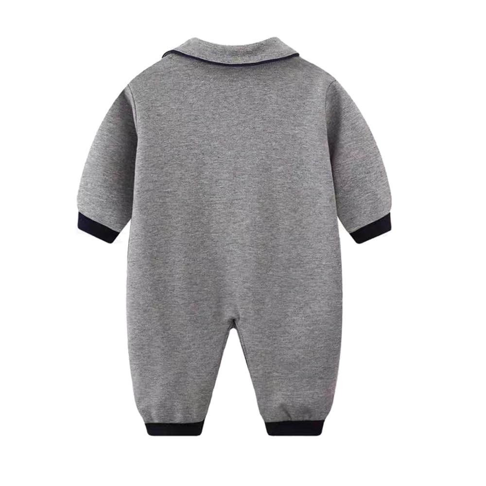 Rochie Formală cu Mânecă Lungă pentru Ceremonie Bebeluşi pentru Nuntă, Prima Masă, Vizită la Templu, Mamă și Tătic, Băieţi, Salopetă, Ţinută, Ceremonie,