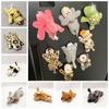 Soft Refrigerator Stickers Cute Plush Animal Magnetic Sticker  Refrigerators