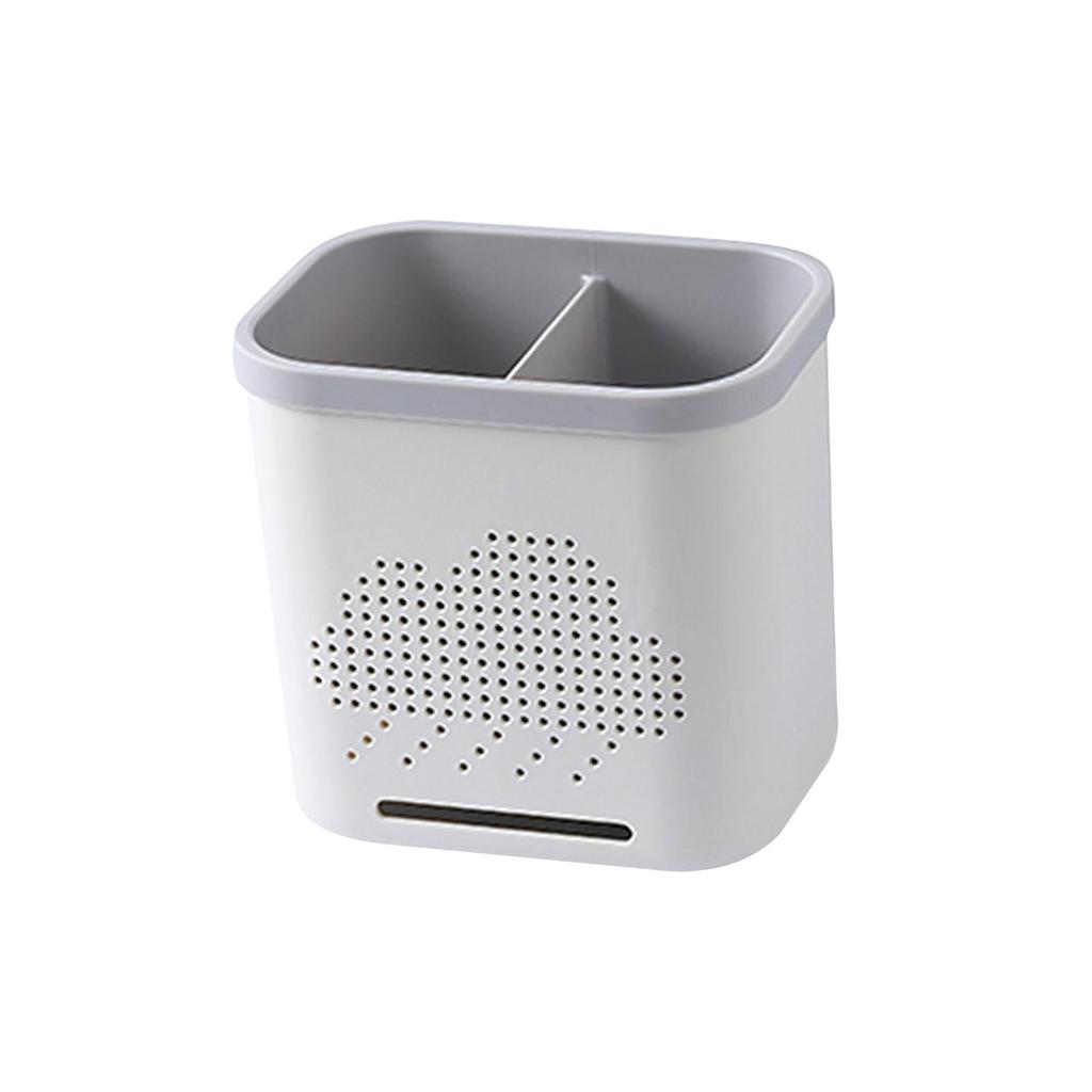 Drain Cage Detachable Tableware Organizer Fork Case for Household Restaurants Pantry
