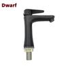 Bathroom Sink Black Faucet 304 Stainless Steel Single Cold Faucet Household Modern Stylish Water Tap