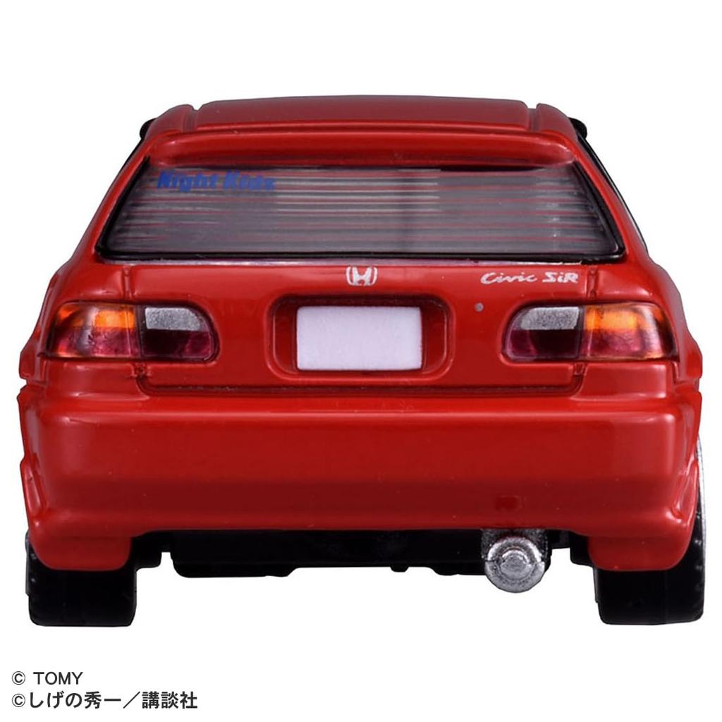 TAKARA TOMY Tomica Premium Unlimited Initial D Honda Civic SiR-II (EG6) (Shingo Shoji) Mini Car Toy Ages 6+