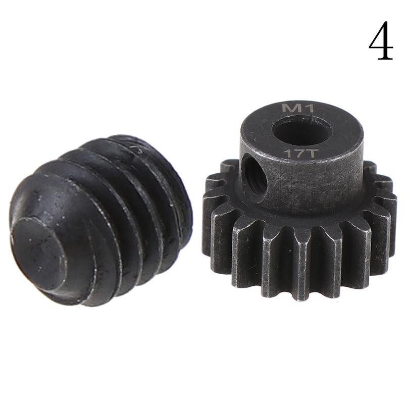 M1 5mm 11T 13T 15T 17T 19T Pinion Motorgir Kombinasjonssett For 1/8 RC Bilmotor