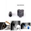 Premium Quality 19mm Car Wheel Tire Nut Lug Dust Cover Cap Protector Black