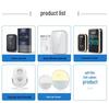 Smart Wireless Self-Powered Doorbell with UK/EU Plug - Dual Music System
