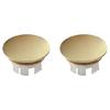 2Pcs Sink Hole Cover Trim Cap Replacement Sink Overflow Cover Trim Rings Hole Cap Kitchen Accessories Enduring
