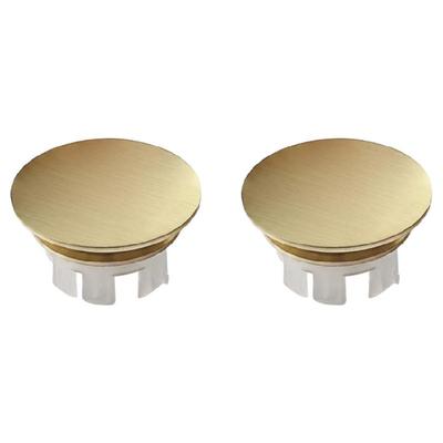 2Pcs Sink Hole Cover Trim Cap Replacement Sink Overflow Cover Trim Rings Hole Cap Kitchen Accessories Enduring