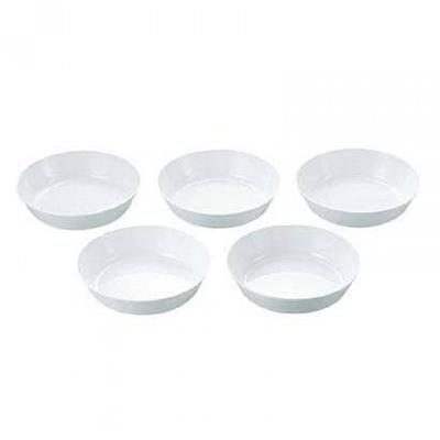 Captain Stag Captain Stag M 9514 [antibacterial Deep Plate 20cM 5 Pieces]