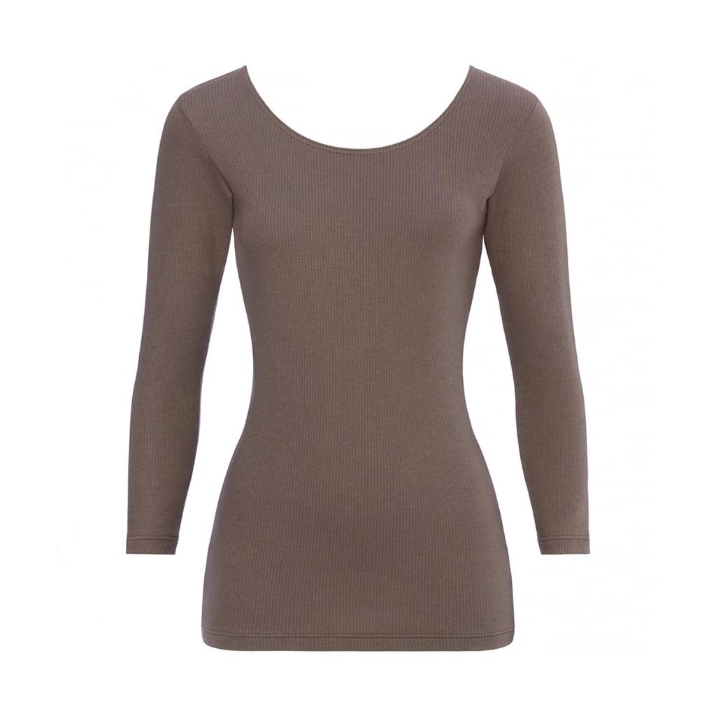 Triumph Undersea Volcano Innerwear Sleeve 3090 Size M 5400, 3/4 Top, (Brown),