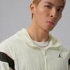 Jordan Jackets Men's White/Sail Black/Black Hooded Non Detachable Mode
