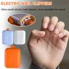 Electric Nail Clippers 2in1 Automatic Nail Clippers, Nail Trimmers, Portable Nail Grinders That Won't Hurt Hands