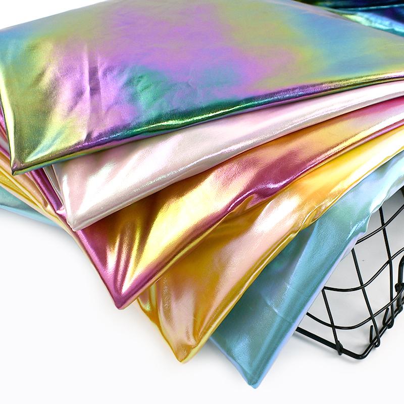 45/90*145cm DIY Nähzubehör Glitzer Spandex Stretchstoffe Farbiges Elastisches Nähgewebe Kleider Cosplay Dekorationsstoff