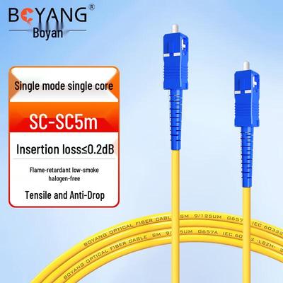Boyang SC-SC Single-Mode Glasfaser-Patchkabel