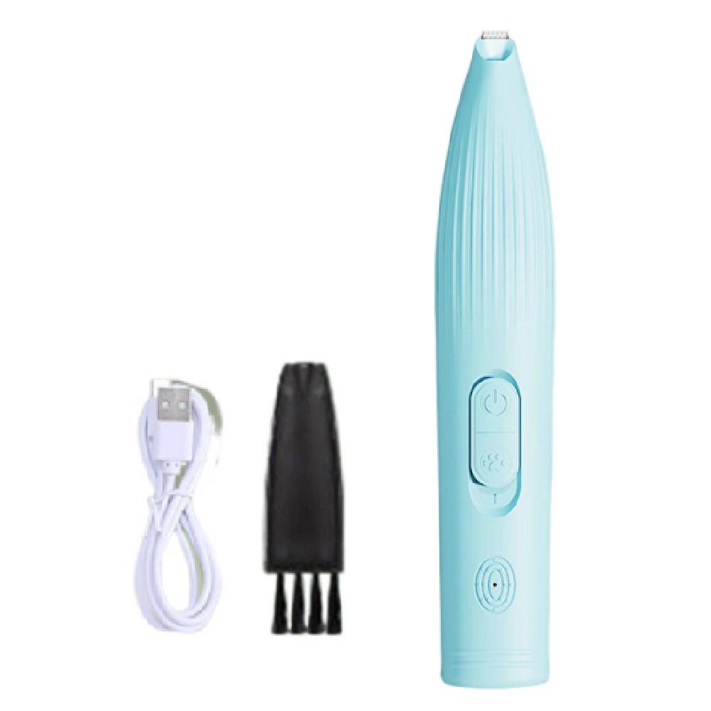 USB Rechargeable Pet Electric Hair Trimmer Portable Pet Foot Trimmer  Pet Grooming