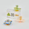 Little Cloud Infant Spaceship Suction Rotating Rattle Set of 3 Korean Childrens Toys
