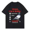 Funny Birds Arent Real Graphic TShirt Unisex Women GovernUnisext Drone Pigeon Meme Print Tee Summer Short Sleeve Casual Humor Top