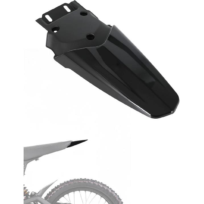 

Rear Fender for Talaria Sting,Carbon Fiber Pattern Motorcycle Back Mudguard Mud Guard Protector for Electric Dirt Bike Ebike Taparia Sting чёрный