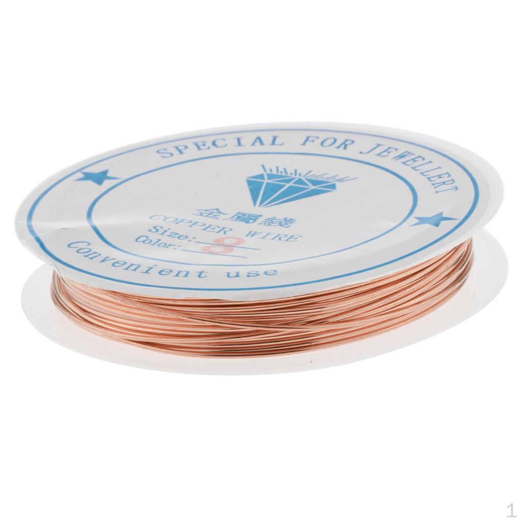Roll Copper Wire String Cord Wrap Jewelry Findings For Beading Thread Supplies