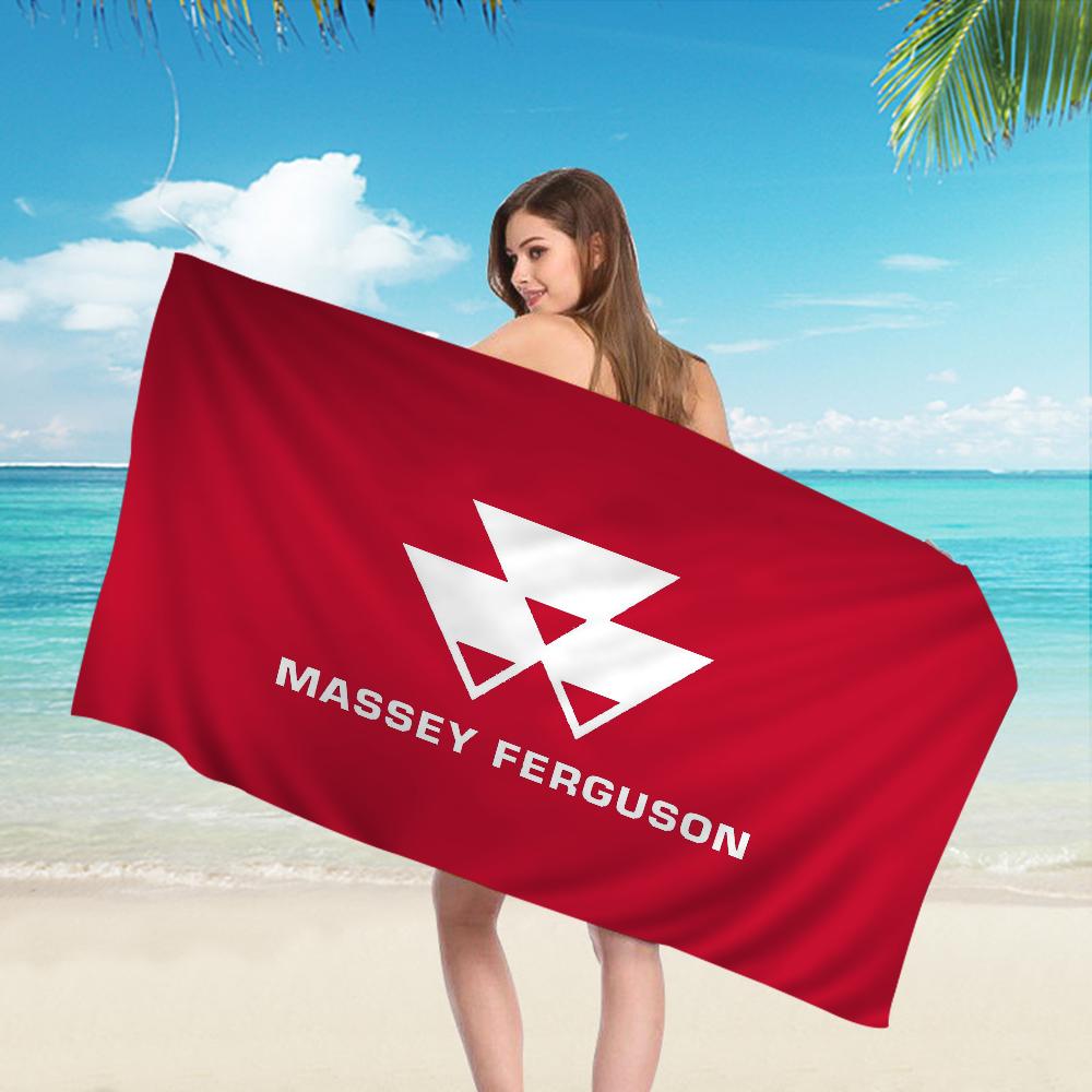 

M-Massey F-Ferguson Bath Towel Microfiber Soft Water Absorbing Breathable For Girl Kids Decorative Cartoon Beach Towel W40*H60(CM)