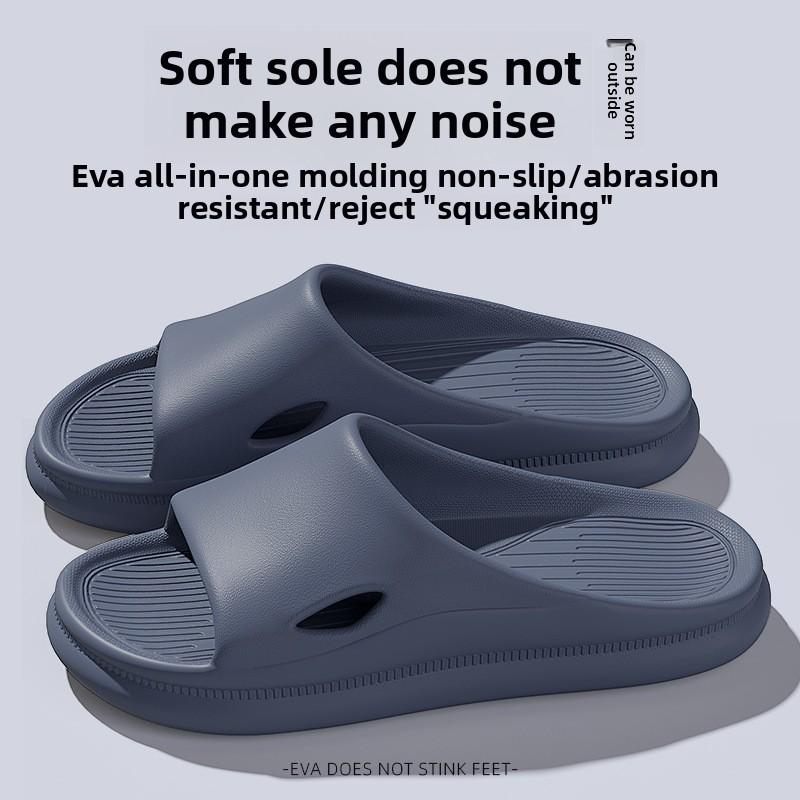 EVA Slippers for Men Taking Showers and Women Staying At Home In Summer. Non Slip and Odorless Slippers with Thick Soles