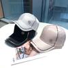 Women's Korean Style Fashion Satin Baseball Cap Spring Outdoor Sun Hat Casual Streetwear Adjustable Dad Hat Trendy