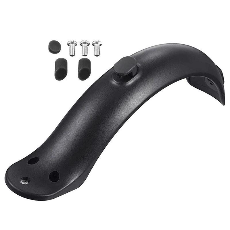 M365/1S Universal Rear Mudguard with Taillight & Hook for Electric Scooters