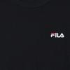 FILA Soft And Breathable Short Sleeve T-Shirt Unisex Tops Black FS2RSH2101X-BLK