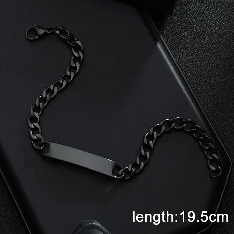 Letdiffery Personalized Eyes Photo Bracelets Stainless Steel Custom Laser Engrave Picture Name Date Men Women Kids Bracelet Gift