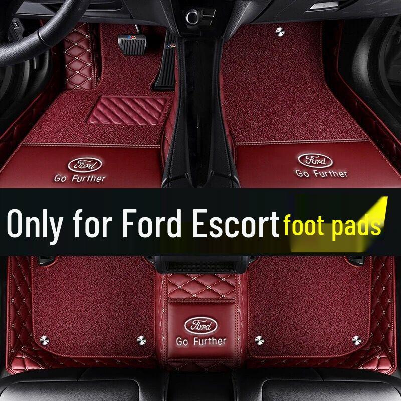 Ford Escort Floor Mats for Models 2015-2019, 2021 - Custom Fit Surround Pedal Mats