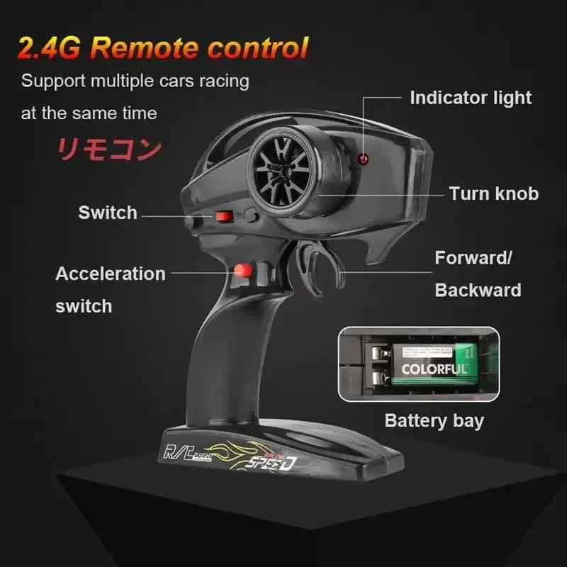 1:10 70Km/H High-Speed Drift Remote Control Car 2.4G 4Wd Rc Off-Road Vehicle Dual-Speed Rc Car Children'S Christmas Gift