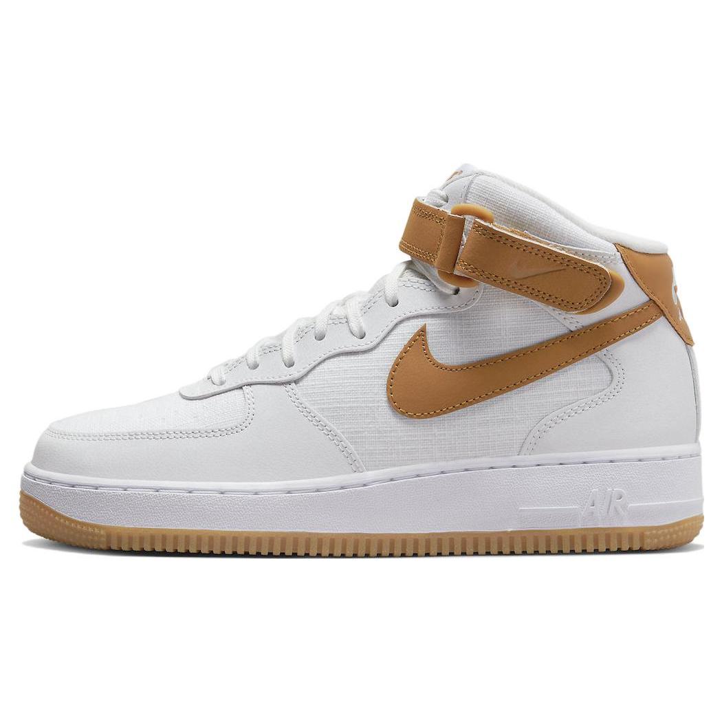 

Новые женские Nike Air Force 1 Mid 07 Белые Пустынный Охристый DD9625-102 38