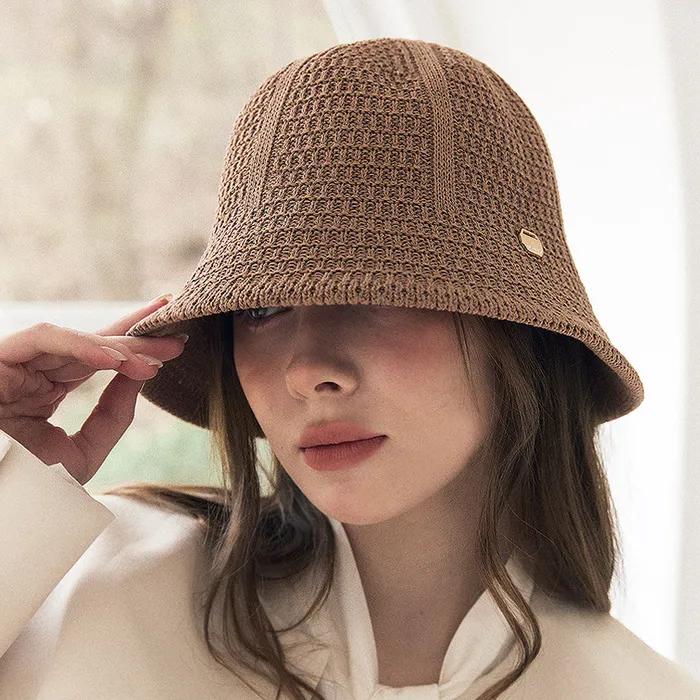 half stripe bucket hat (H028KH)