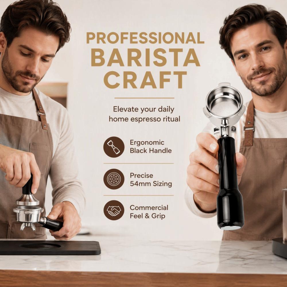 Double Flow Double Flow Portafilter Handle Coffee Filter for Breville 870 880 Espresso Machine