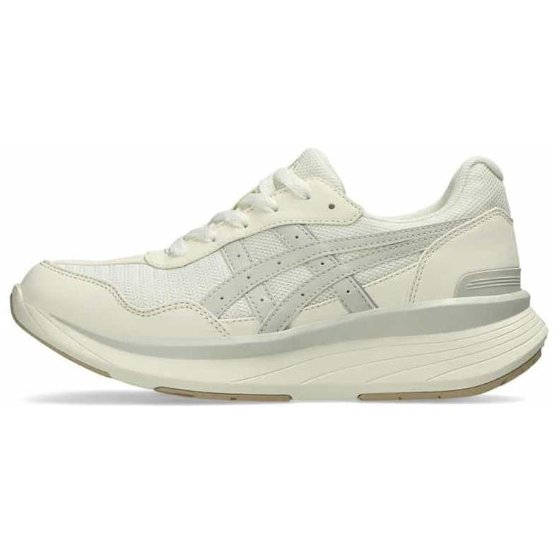 Asics Up Ladies Comfortable Versatile Low-Top Casual Running Shoes Women Sneaker Gray Beige 1242A019-750