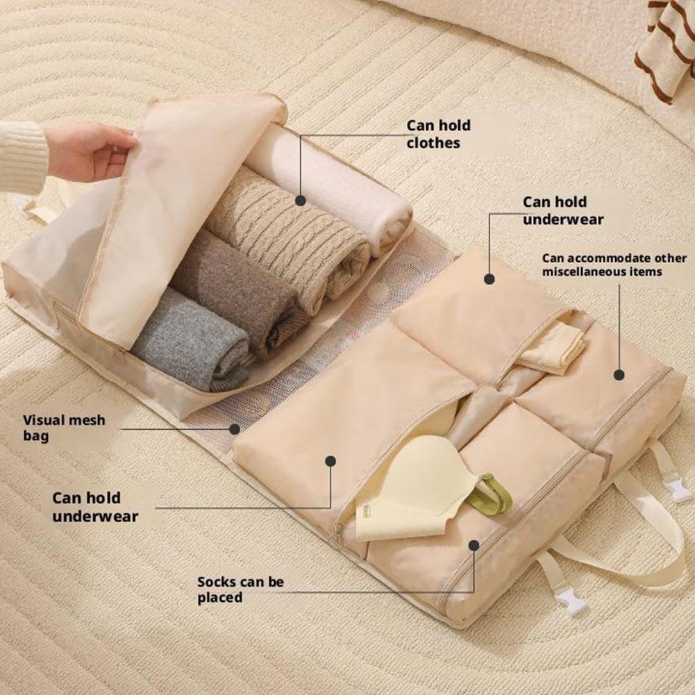 7 in 1 Travel Cubes Storage Bag Clothes Organizer Bags for Business Trip/Luggage Storage