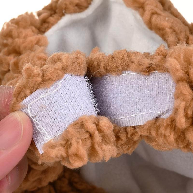 Katzenhüte Verstellbare Weiche Kleine Haustier Kopfbedeckung Bärenhut für Katze Mütze Cosplay Festival Geburtstag Themenparty Foto Requisite