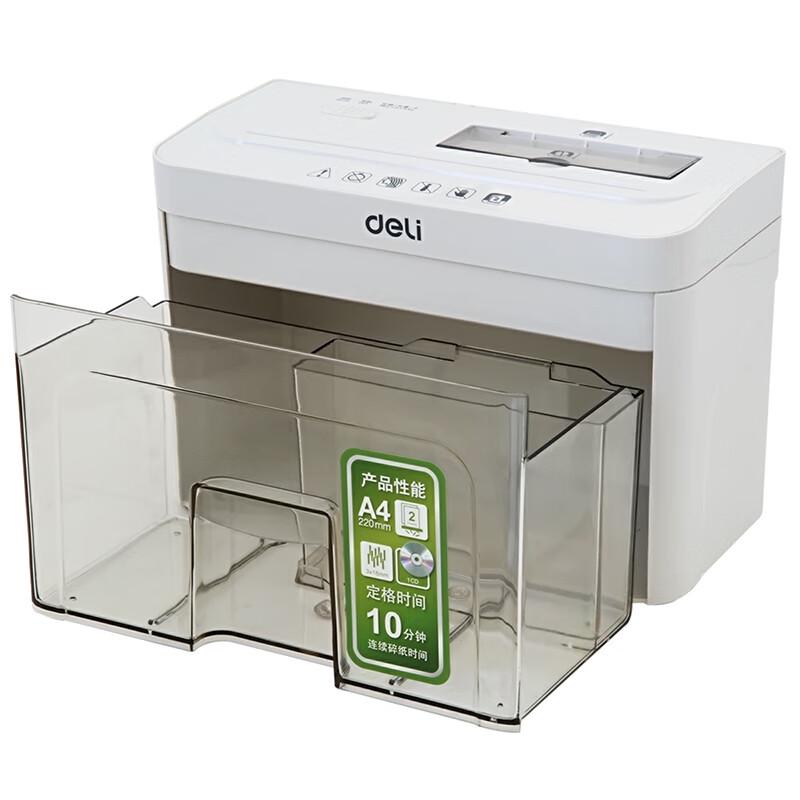 Deli 92614 Desktop Paper Shredder CN plug (adapter included)