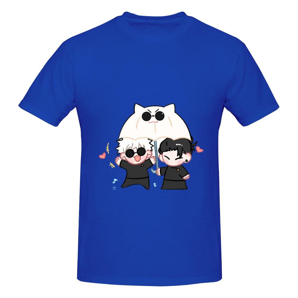 The Umbrella Cat Gojo Geto Comfortable Tshirt Urban Casual Antistatic Tee