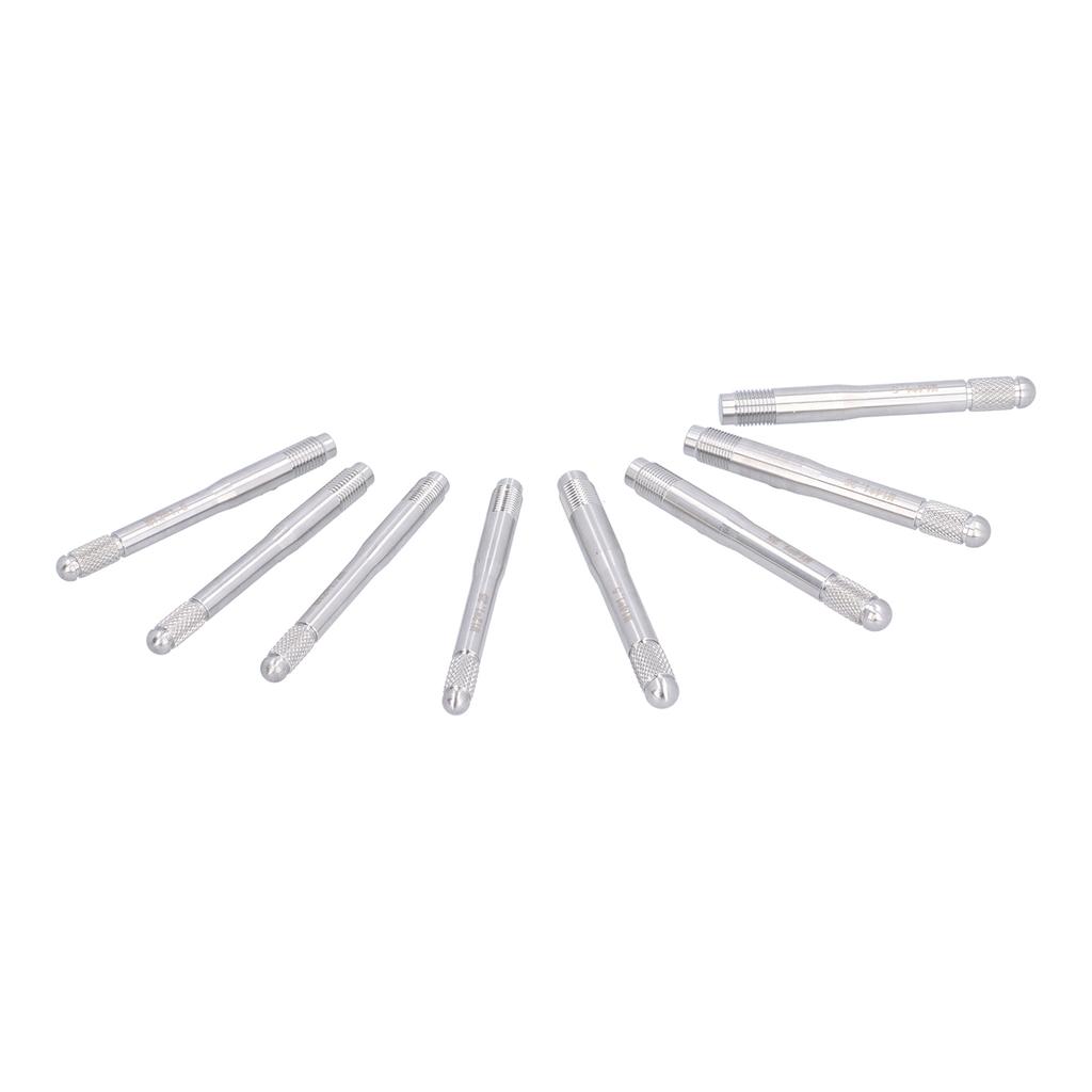 8 Stück Radbolzen Ausrichtstifte Montagehilfe Auswuchtwerkzeuge Edelstahl für Automobil