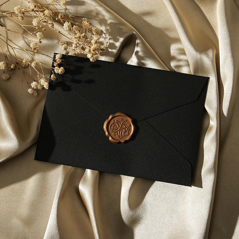 Sada listov s konopnou textúrou: Pečatidlo s voskom a pozvánky v retro štýle