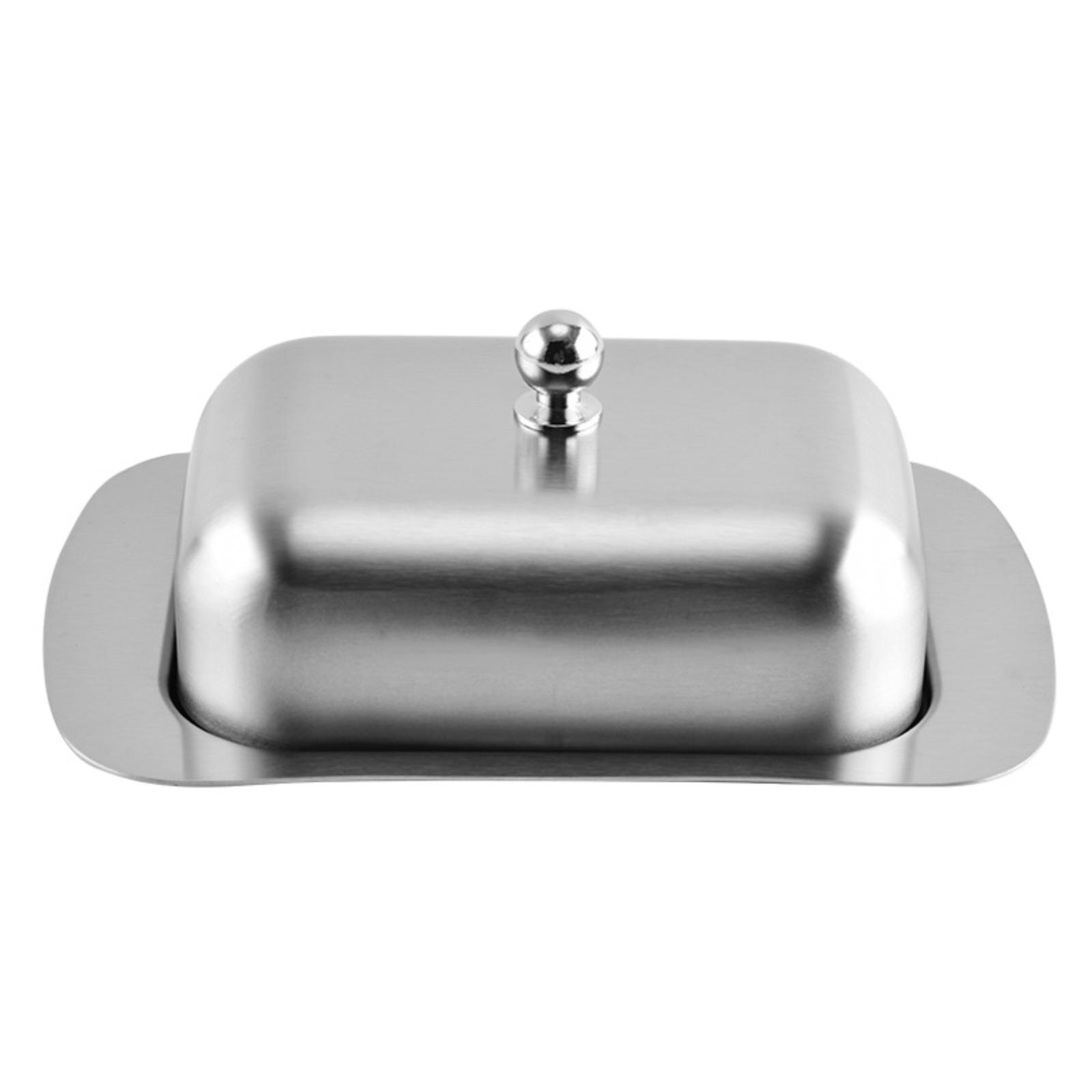 

Stainless Steel Butter Box, European Cheese Box, Thickened Butter Box, Bread Box, Plate One Size