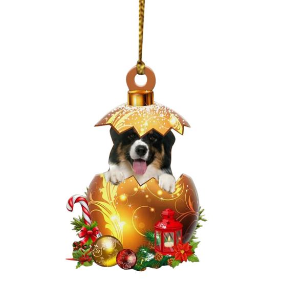 Juletre Valpeanheng med snor Gylneegg Design Akryl Juleoppheng Julegave Nyttår Festrekvisita