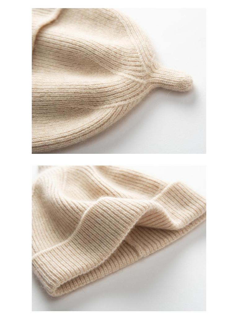 Children's Cashmere Knitted Teletubbies Hat - Cute, Versatile, Unisex, Warm for Autumn & Winter