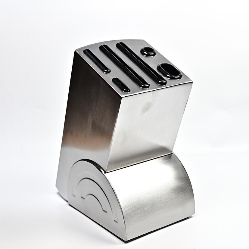 Portacoltelli in Acciaio Inossidabile - Rack per Riporre Pentole con Ruote 430, Design Creativo e Spesso