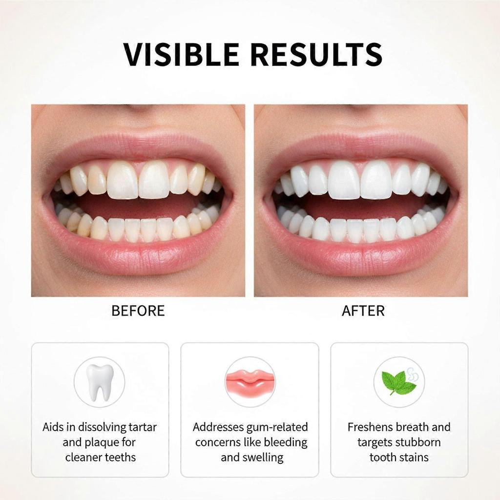 Feimuko Bee Venom Dental Care Mouthwash: Daily cleaning and care for teeth, fresh scent, convenient mouthwash.