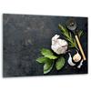 GLASS CUTTING BOARD STAND 40x30 SPICES