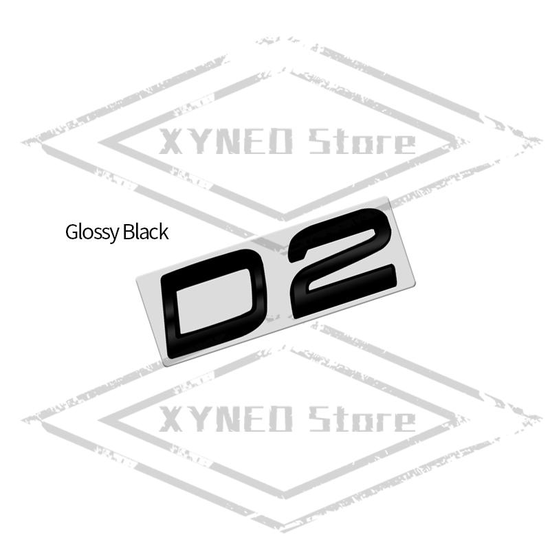 Car Sticker Metal For Volvo XC40 XC60 XC90 XC70 S60 S90 V40 V60 V70 D2 D3 D4 D5 D6 D7 D8 AWD Glossy Black Emblem Trunk Decal